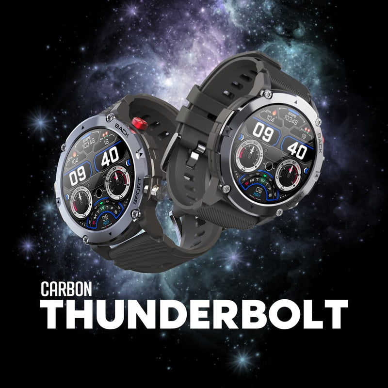 Smartwatch Carbon Thunderbolt