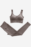 Conjunto feminino de academia Estilo Fit - 02 peças