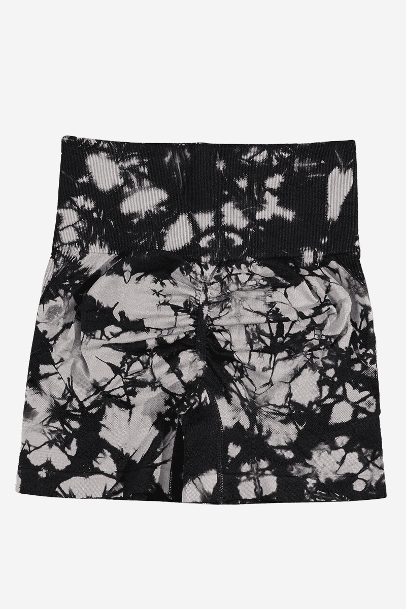 Short Feminino de academia Tie Dye™