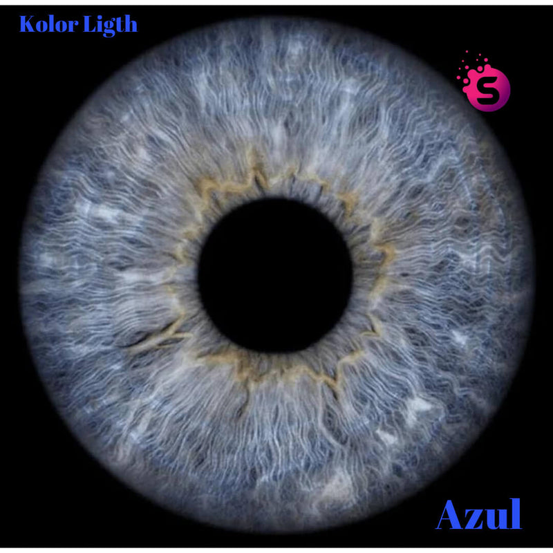 Lentes de Contato Coloridas - Kolor Ligth Azul