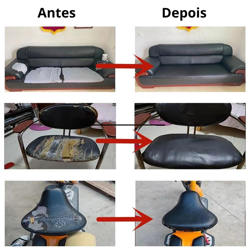 Adesivo Reparador Para Couro