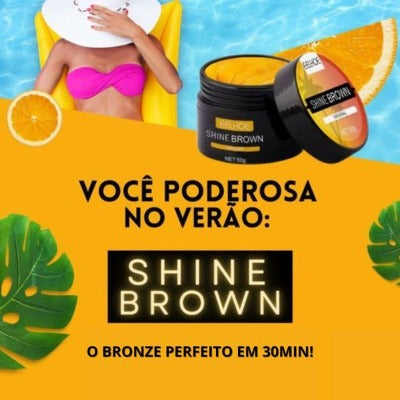 Creme Acelerador de Bronzeamento - Efeito em 30 minutos - Verão 2024😍