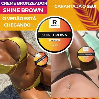 Creme Acelerador de Bronzeamento - Efeito em 30 minutos - Verão 2024😍