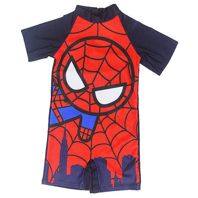 Roupa de Banho Infantil Super Heróis com Proteção UV VB0046