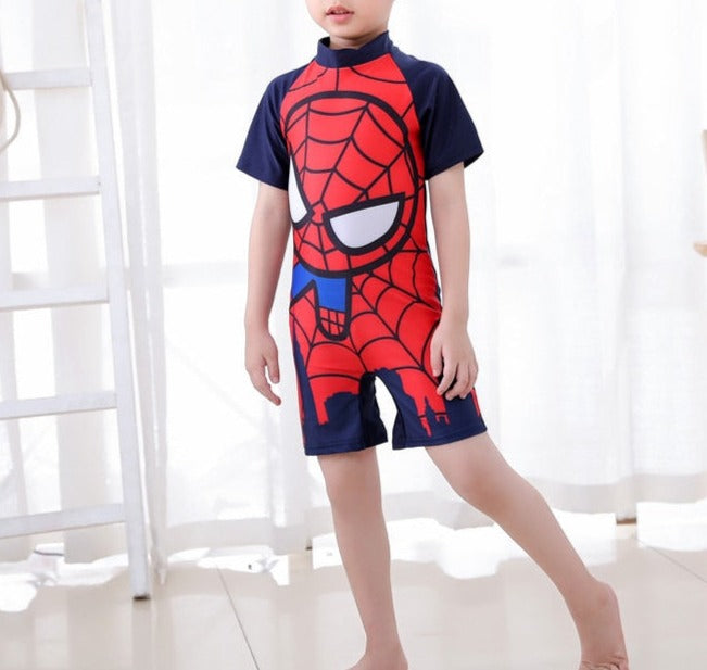 Roupa de Banho Infantil Super Heróis com Proteção UV VB0046