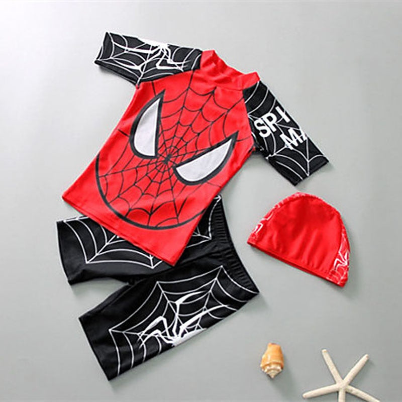 Conjunto de Banho infantil Homem Aranha