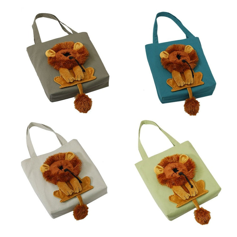 Bolsa para Transporte de Cachorros e Gatos - Lion Bag