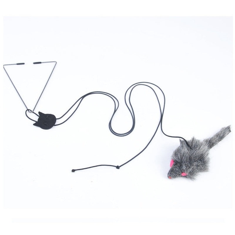 Brinquedo Interativo para Gatos - Mouse Scratch