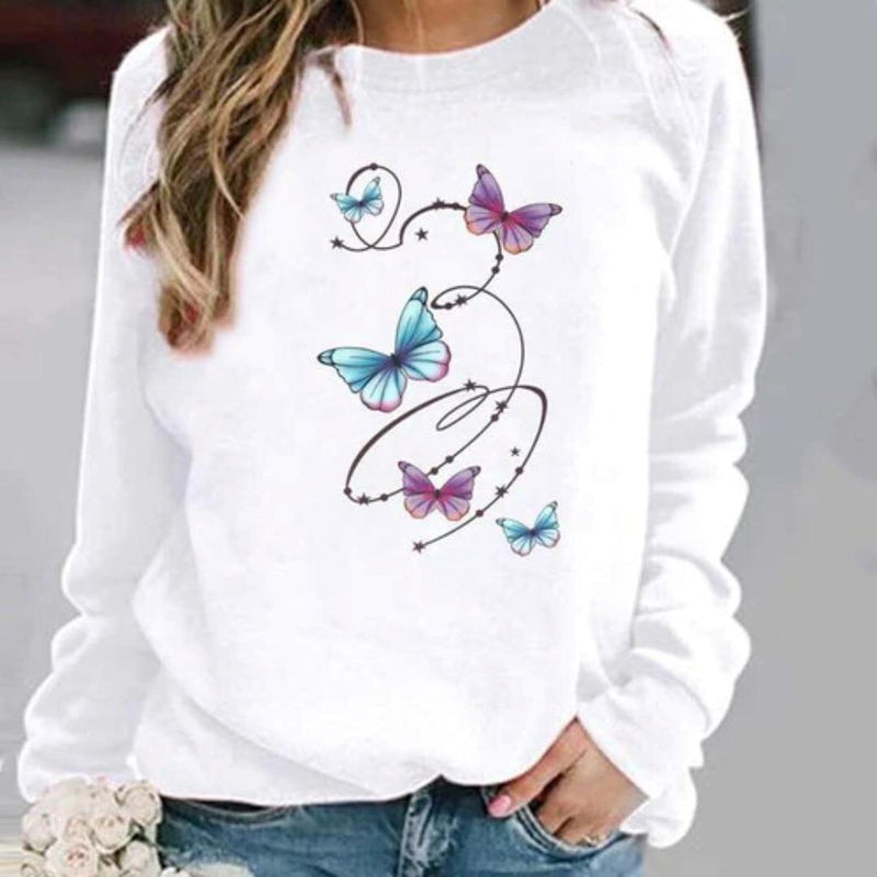 Blusa de Frio Feminina Butterfly