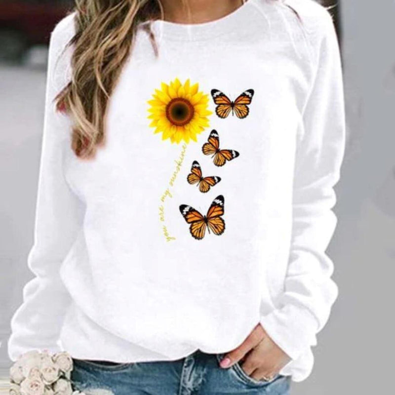 Blusa de Frio Feminina Butterfly