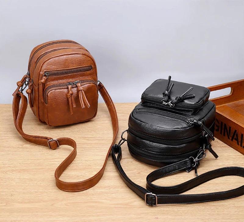 Bolsa Crossbody Tiracolo Originals Leve Macio Espaçosa e Dividida