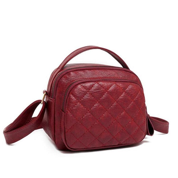 Bolsa Feminina Crossbody Tiracolo Mônaco Couro Ecológico Macio Leve