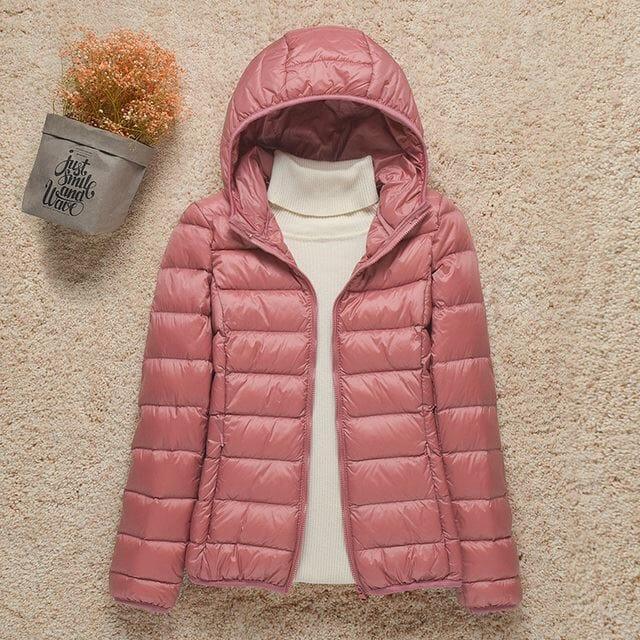 Jaqueta Feminina Puffet - Inverno Quentinho Com Capuz