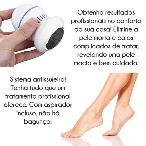 Esfoliante Para Pés NewSkin Recarregável